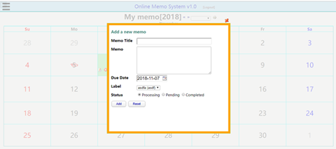 GitHub - uuware/online-memo: A online Memo system, made of PHP and MYSQL.